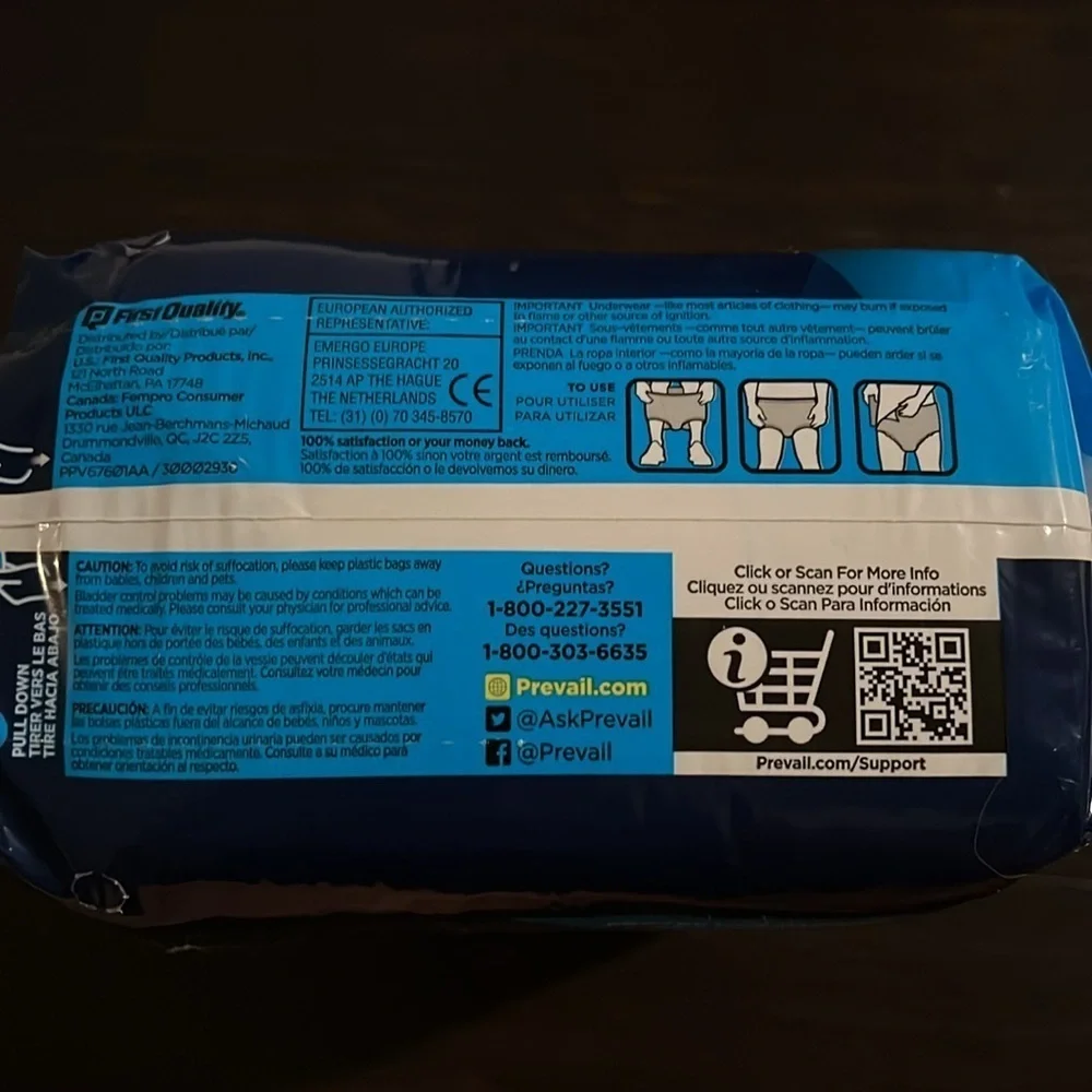 Prevail Daily Underwear NIB